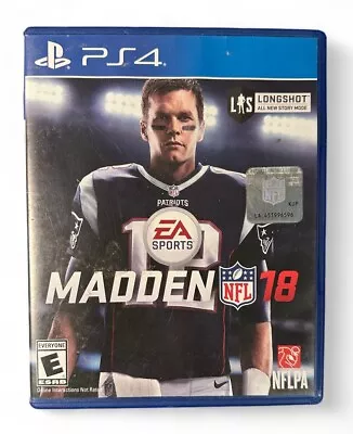 Madden NFL 18 (Sony PlayStation 4 2017) • $3.99