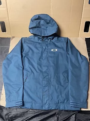 Oakley Snowboard Andrak Fit Hooded Insulated Winter Snow Jacket Men's SZ Medium • $79.99