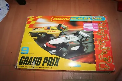 £19.99 • Buy Micro Scalextric Cars Track Mclaren F1 Grand Prix Boxed - CARS MISSING