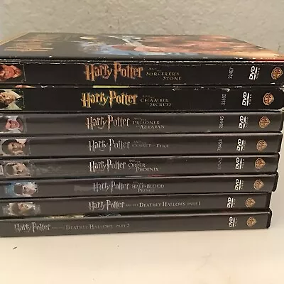 Harry Potter Complete Series Movie Collection DVD Set Lot Of 8 • $14