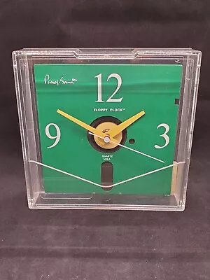 Passez Sonna 5.25  Floppy Clock Rare Vintage Computer Tech Working Disk USA • $19.99