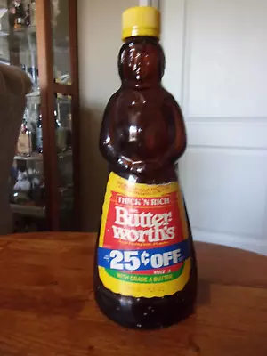 Mrs. Butterworth's Brown Syrup Bottle With Label • $7.50