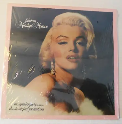 SEALED French Import LP  Fabulous Marilyn Monroe  Marquis Bisque 14 50-50103 • $35