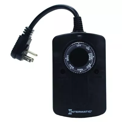 Intermatic HB51K 24 Hour Outdoor Timer With Photocell Light Sensor Weatherproof • $16.99