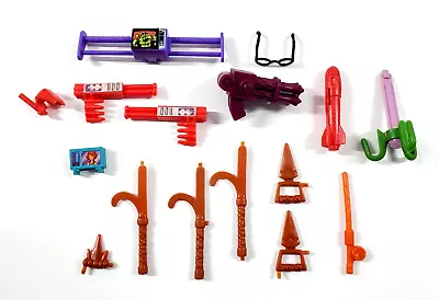 Playmates TMNT 80s Weapons Accessories Lot Teenage Mutant Ninja Turtles • $16.96