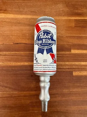 PBR Pabst Blue Ribbon Rare 16 Oz One Pint Beer Can Beer Tap Handle 7.25” • $89.47