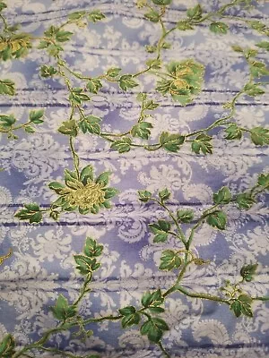 YOUR CHOICE La Scala Blue Green Ivy Gold Blue Robert Kaufman Cotton Quilt Fabric • $6.99