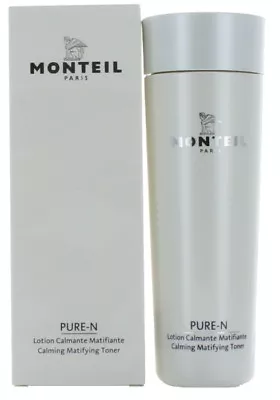 Pure-N By Monteil For Women Calming Matifying Toner 6.7 Oz. New In Box • $8.63