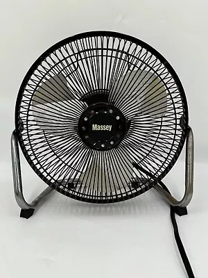 Massey 9-inch High-Velocity Metal Fan-3 Speed Model MF-9 • $29.99