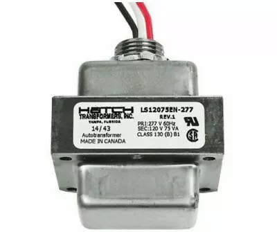 Ls12075en-277 - Hatch Transformer  277v To 120v  • $51.99