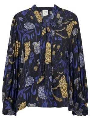 £9.99 • Buy Ellos Aurelie Tie Front Top Size 12