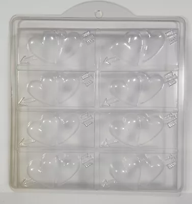 Milky Way Soap Molds - Hearts 2×4 Grid - Many Others Available In My Store!  • $10.95