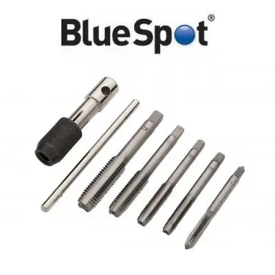 BlueSpot 6 Piece Tap Set M6 - M12 + Tap Holder 22300 • £8.40