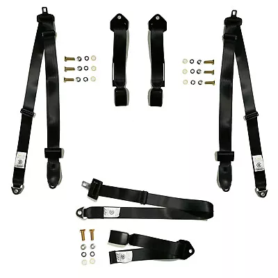 Seat Belt Kit Set Of 3 To Suit Toyota Landcruiser FJ40 HJ45 5 Door Wagon Bench F • $286.75