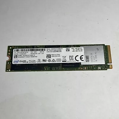 Intel SSDPEKKW256G7 600p Series 256GB TLC PCI NVMe (AES-256) M.2 2280 SSD • $27.90