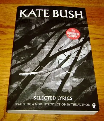 Kate Bush-how To Be Invisible-signed-1st-pb-f (unread)-faber-2023 • £199.99