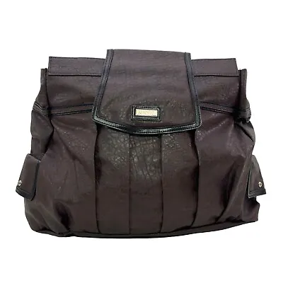 Miche Prima Handbag Bag Brown Pleated Shell • $14.99