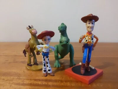 £5 • Buy Disney Pixar Toy Story Figures Cake Toppers Bundle Woody Jessie Rex Bullseye 