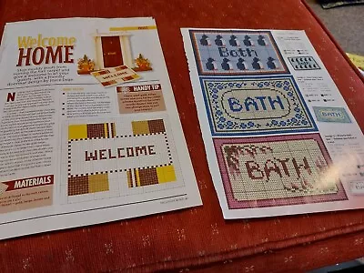 £4.80 • Buy Lots. Dolls House - Instructions Sewn Mats And Rugs.1:12
