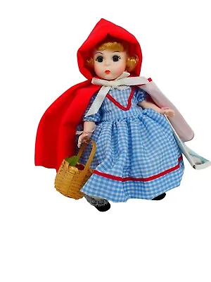 Vintage Madame Alexander Red Riding Hood Doll With Box Issued 1976 #482 • $23