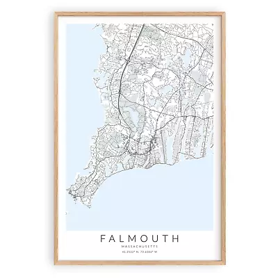 Falmouth Massachusetts Poster Unframed Cape Cod Home Decor • $55