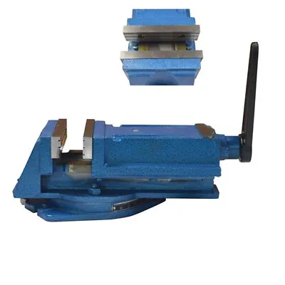 6  Milling Bench Vise With Swiveling Base Machine Vice Clamp Heavy Duty Tool • $126.90