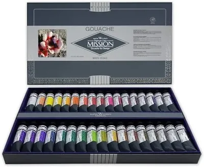 Mijello Mission Gold Titanium Class Gouache Watercolor Set MWG-1534G • $99.08