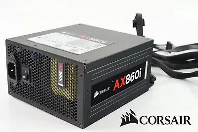 Corsair AX860i 860w  Modular Power Supply Platinum Certified with Uk Power Cord • £70