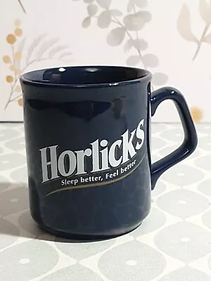 Vintage Tams England Horlicks Tea Coffee Mug Blue • £8.99