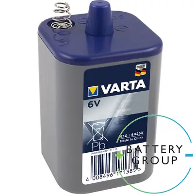 £7.99 • Buy Varta 1xLong Lasting 6V 4R25X 430 Zinc Chloride Battery 4R25 PJ996 908S 4R25RZ/B