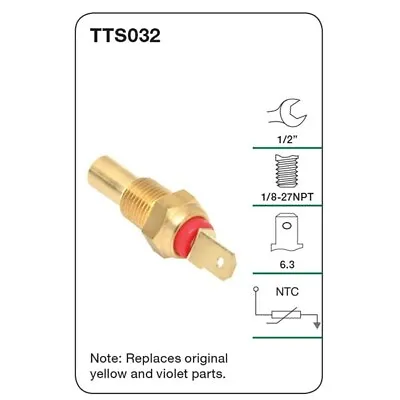 Tridon Engine Temp Switch TTS032 • $15.71
