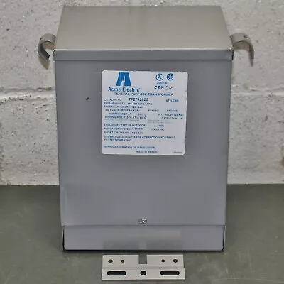 Acme Single Phase Power Transformer TF279262S 3kVA 190-480V AC 120/240V AC • $599.95