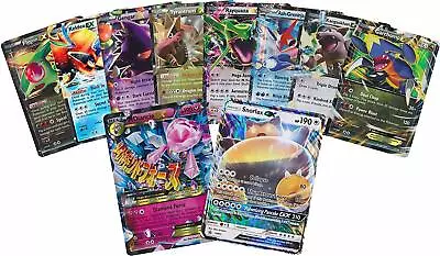 Pokémon TCG 10 Oversized Card Lot Jumbo Ultra Rare Promo EX GX Mega V Vmax [NM] • $24.99