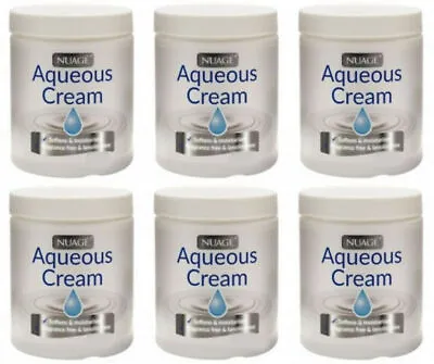 £9.95 • Buy Aqueous Cream 350ml Nuage  Softens & Moisturises, Fragrance & Lanolin Free X 6