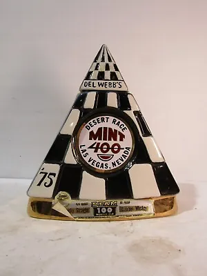 Jim Beam 1975 Del Webbs Mint 400 Desert Race Decanter • $38