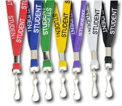 Printed Student Lanyards With Safety Break Away • £0.99