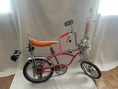 Vintage 1972 Schwinn Sting-Ray Orange Krate - Fully Restored Classic! • $4000