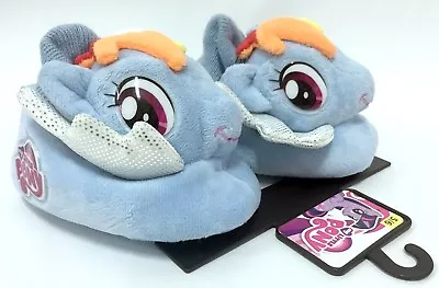 My Little Pony Rainbow Dash Plush Toddler Boys Girls Sock Top Slippers Small 5/6 • $11.95