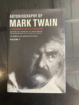 Autobiography Of Mark Twain Edited By Harriet Elinor Smith HCDJ Volume 1 2010 • $5.56