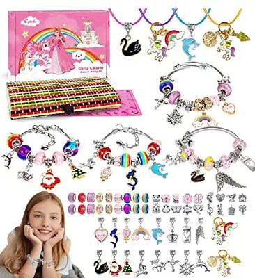 Gifts For 4 5 6 7 8 9 10 Year Old Girls Kids Girls Bracelet Making Toys Age 8-12 • £8.96