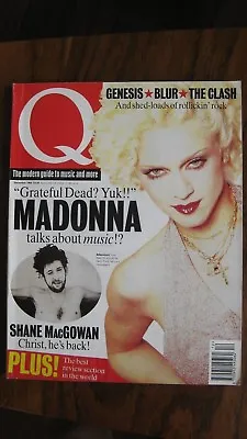 Madonna On The Cover Of Q-Magazine + 9 Pages Interview - 1994 • $35