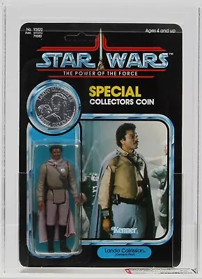 Star Wars 1985 Vintage Kenner POTF Lando General MOC AFA 85 • $60