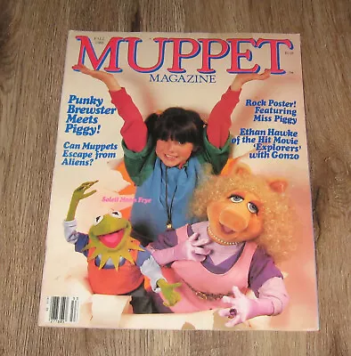 MUPPET Fall 1985 Magazine Soleil Moon Frye HE-MAN AD Ethan Hawke • $91.45