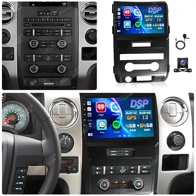 4G+64G Android 13.0 Apple Carplay Car Stereo Radio For Ford F150 F-150 2009-2014 • $184.99