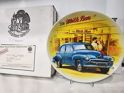 1953 THE FJ Milk Bar HOLDEN CAR  Limited Edition Collector Plate  • $50