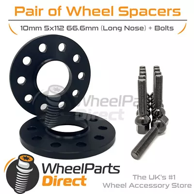 Spacers & Bolts 10mm For Merc E-Class E55 AMG [W210] 98-02 On Original Wheels • $80.14