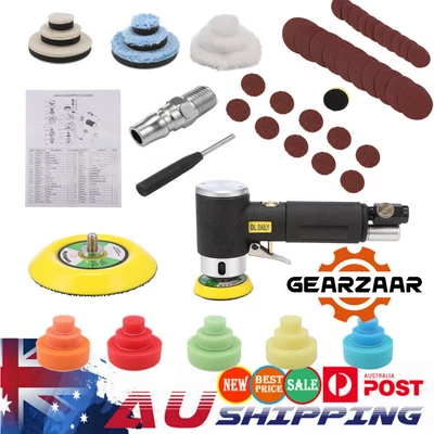 2'' 3'' Air Sander Car Pneumatic Polisher Buffer Orbital Sanders For Auto Body • $58.95