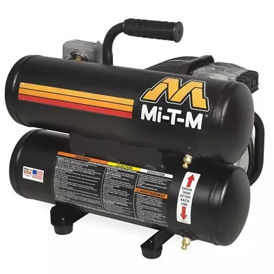 Mi-T-M 2-HP 5-Gallon Contractor Twin Stack Air Compressor • $669