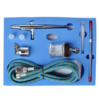 134 K Airbrush Compressor With Tank Kit Cake Car Spray Paint • £34.89