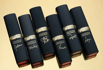 L'Oreal Colour Riche Collection Exclusive Lipstick CHOOSE SHADE  • $6.99